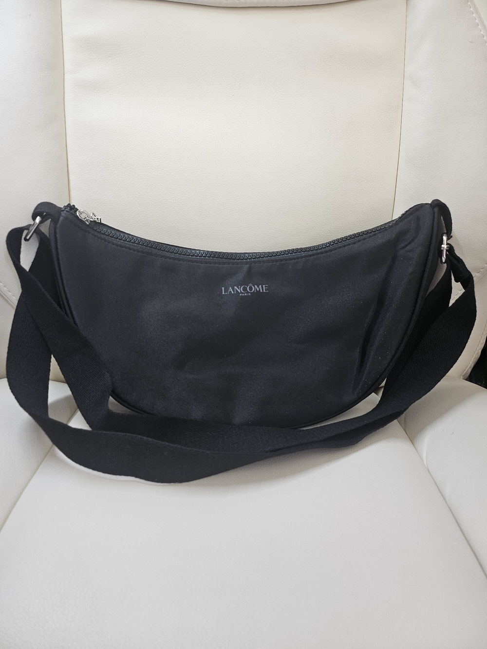 Lancome Black Messenger Crossbody Bag